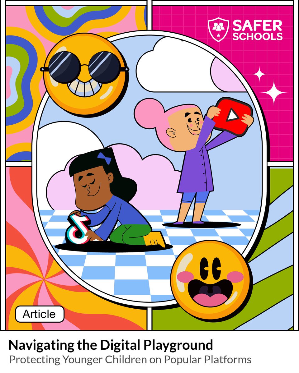 𝗜𝗻 𝟮𝟬𝟮𝟰, 𝗢𝗳𝗰𝗼𝗺 𝗿𝗲𝗽𝗼𝗿𝘁𝗲𝗱 𝘁𝗵𝗮𝘁 𝗺𝗼𝗿𝗲 𝗰𝗵𝗶𝗹𝗱𝗿𝗲𝗻 𝗮𝗴𝗲𝗱 𝟱-𝟳 𝘄𝗲𝗿𝗲 𝗽𝗿𝗲𝘀𝗲𝗻𝘁 𝗼𝗻𝗹𝗶𝗻𝗲 𝘁𝗵𝗮𝗻 𝗽𝗿𝗲𝘃𝗶𝗼𝘂𝘀 𝘆𝗲𝗮𝗿𝘀.

The digital world is their new playground, complete with slides of social media and swings of gaming! 🛝 Dive