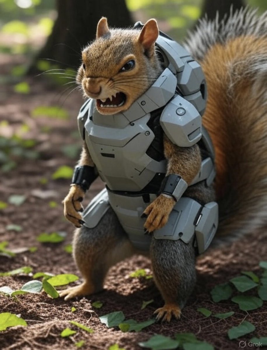 jimdillhole's tweet photo. @elonmusk @grok Peanut is back compliments of Grok and he ain’t happy https://t.co/twPhjy1Nrz