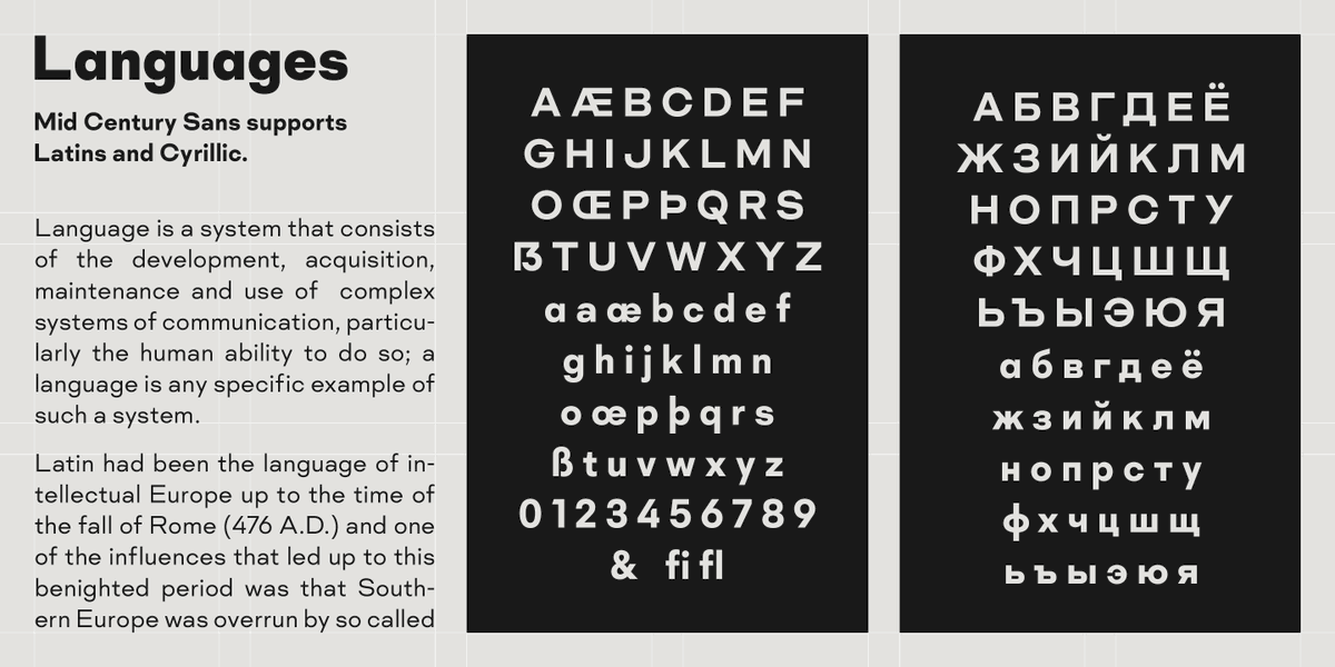 Mid Century Sans
#font #typography #logo #typeface #dharmatype