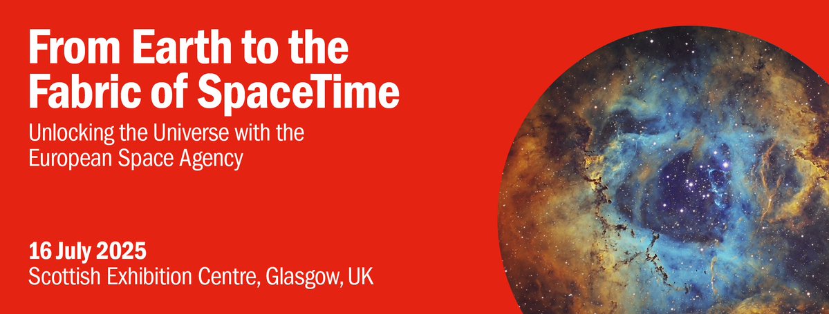 UofG News (@uofgnews) on Twitter photo Tickets are still available for 'From Earth to the Fabric of SpaceTime', a public lecture tonight from Prof Carole Mundell of <a href="/esa/">European Space Agency</a>!
Book free tickets for the #GR24Amaldi16 event, which kicks off at 7:30PM at the SEC Clyde Auditorium, here: bit.ly/46J4Ham Tickets are still available for 'From Earth to the Fabric of SpaceTime', a public lecture tonight from Prof Carole Mundell of <a href="/esa/">European Space Agency</a>!
Book free tickets for the #GR24Amaldi16 event, which kicks off at 7:30PM at the SEC Clyde Auditorium, here: bit.ly/46J4Ham