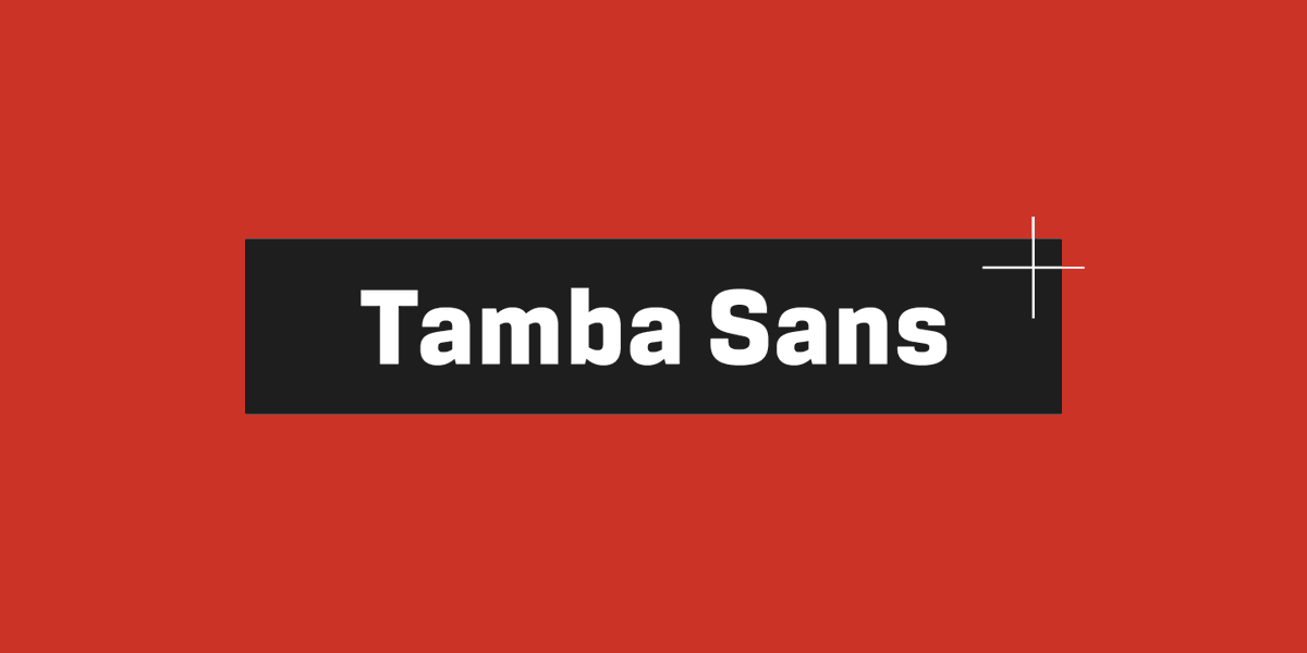 dharmatype's tweet photo. Tamba Sans
#font #typography #logo #typeface #dharmatype https://t.co/TdZAIQMD1c