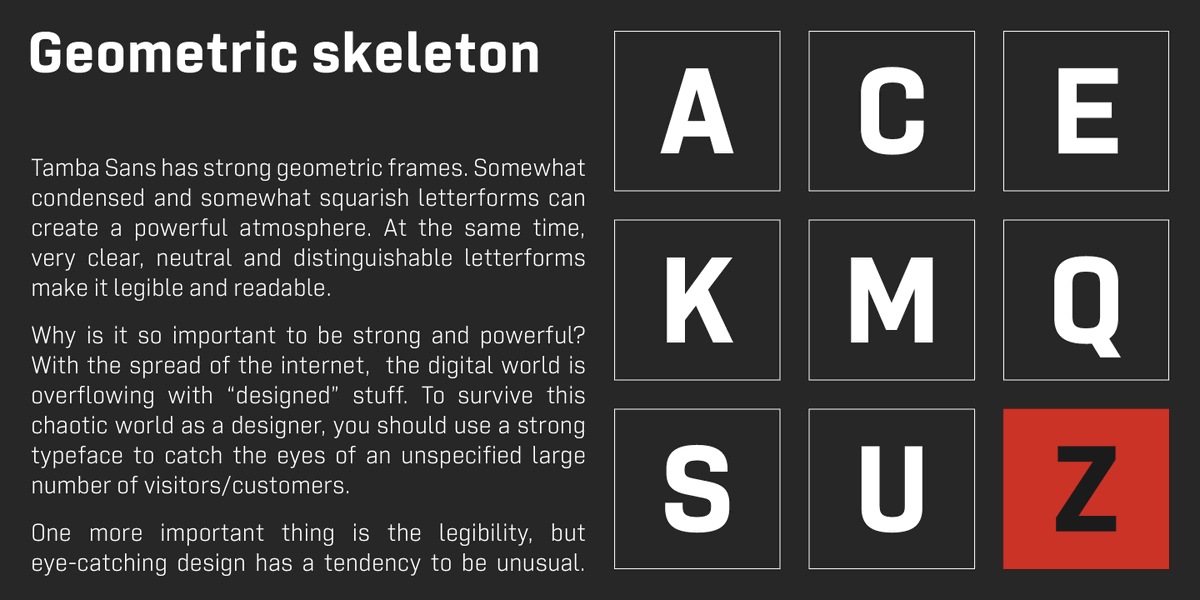 dharmatype's tweet photo. Tamba Sans
#font #typography #logo #typeface #dharmatype https://t.co/TdZAIQMD1c