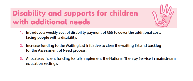 DisabilityFed's tweet image. Great that @SVP_Ireland  are backing calls for a Cost of Disability payment in #Budget2026.

&quot;The extra costs of living with disability or ill health are pushing people into hardship and deprivation.&quot;

Read their submission: bit.ly/455rL1U