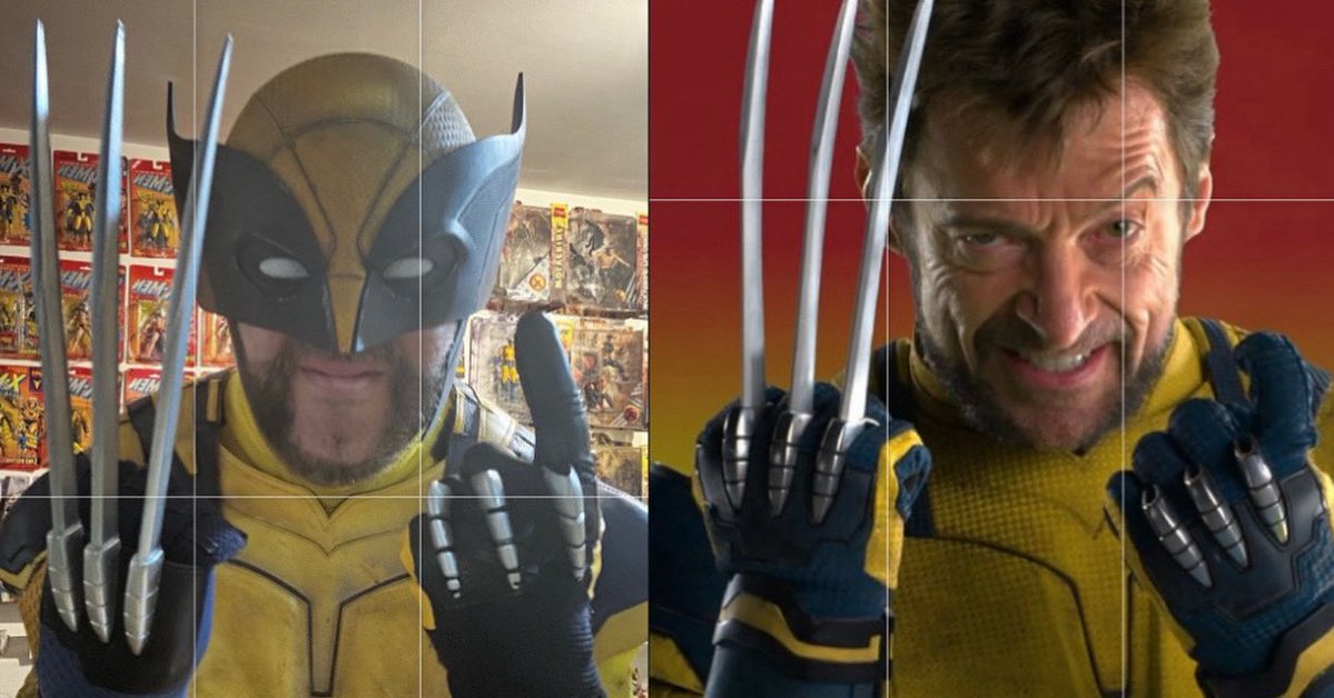 It’s #WolverineWednesday! #LFG

#Wolverine #HughJackman 
#Logan #Claws #SNIKT #Xmen 
#WolverineMask #Smile #DeadpoolAndWolverine