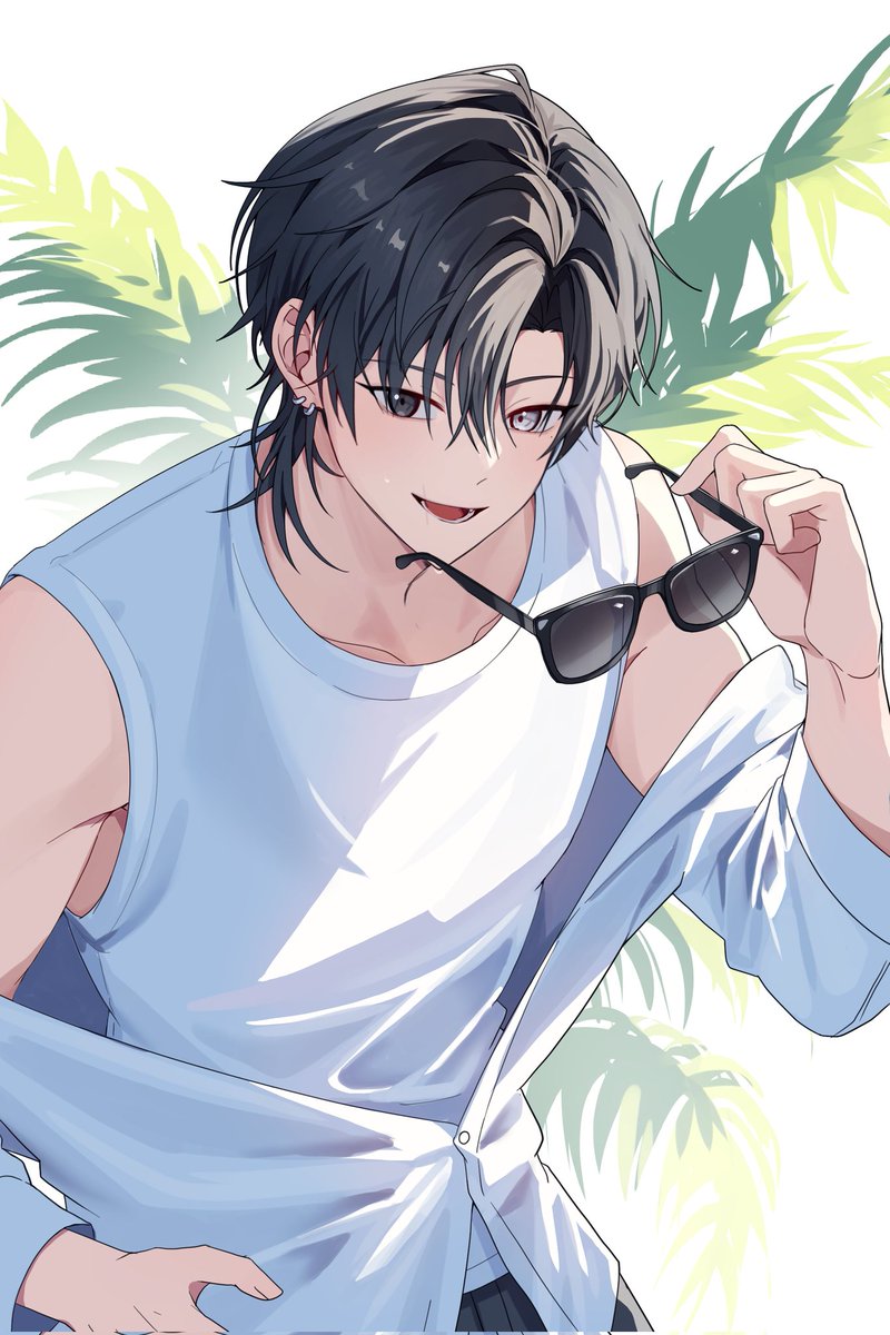 사랑하는 아이를 그려봤습니다 😊🖤🤍