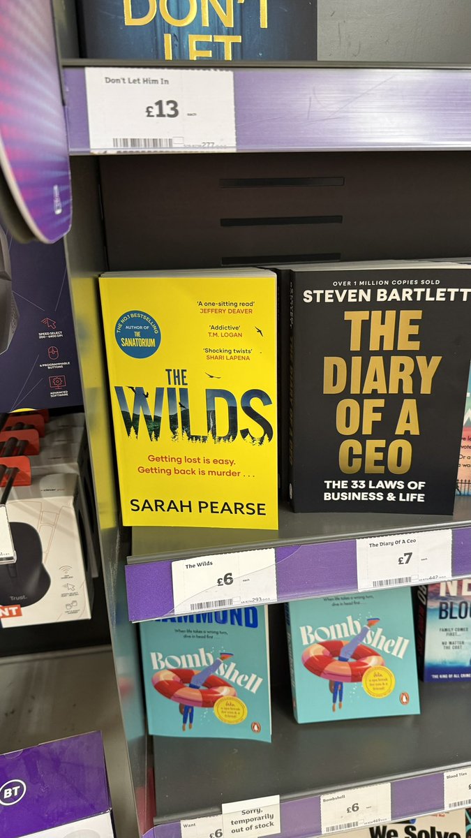 SarahVPearse's tweet image. More lovely sightings of The Wilds in my local Sainsbury’s! :)