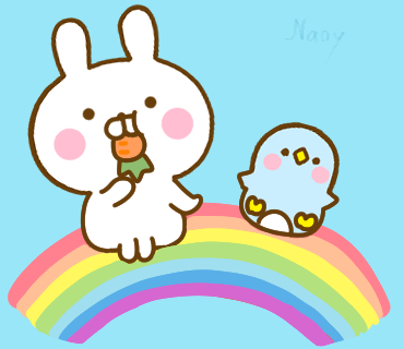 nao200's tweet image. 🌈虹の日だよ🌈