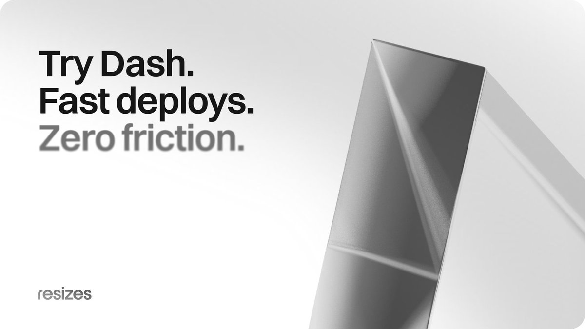 🚀 Exciting #news from our #alumni!

Resizes have just launched Dash (<a href="/resizesdash/">Dash by Reszies</a>), a self-service developer platform that simplifies cloud infrastructure management and application deployment 👾

We're proud to see how far they've come 🤩 Congrats to the team!