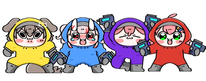 #miko_Art #百鬼絵巻 #できたてころね #Luillust