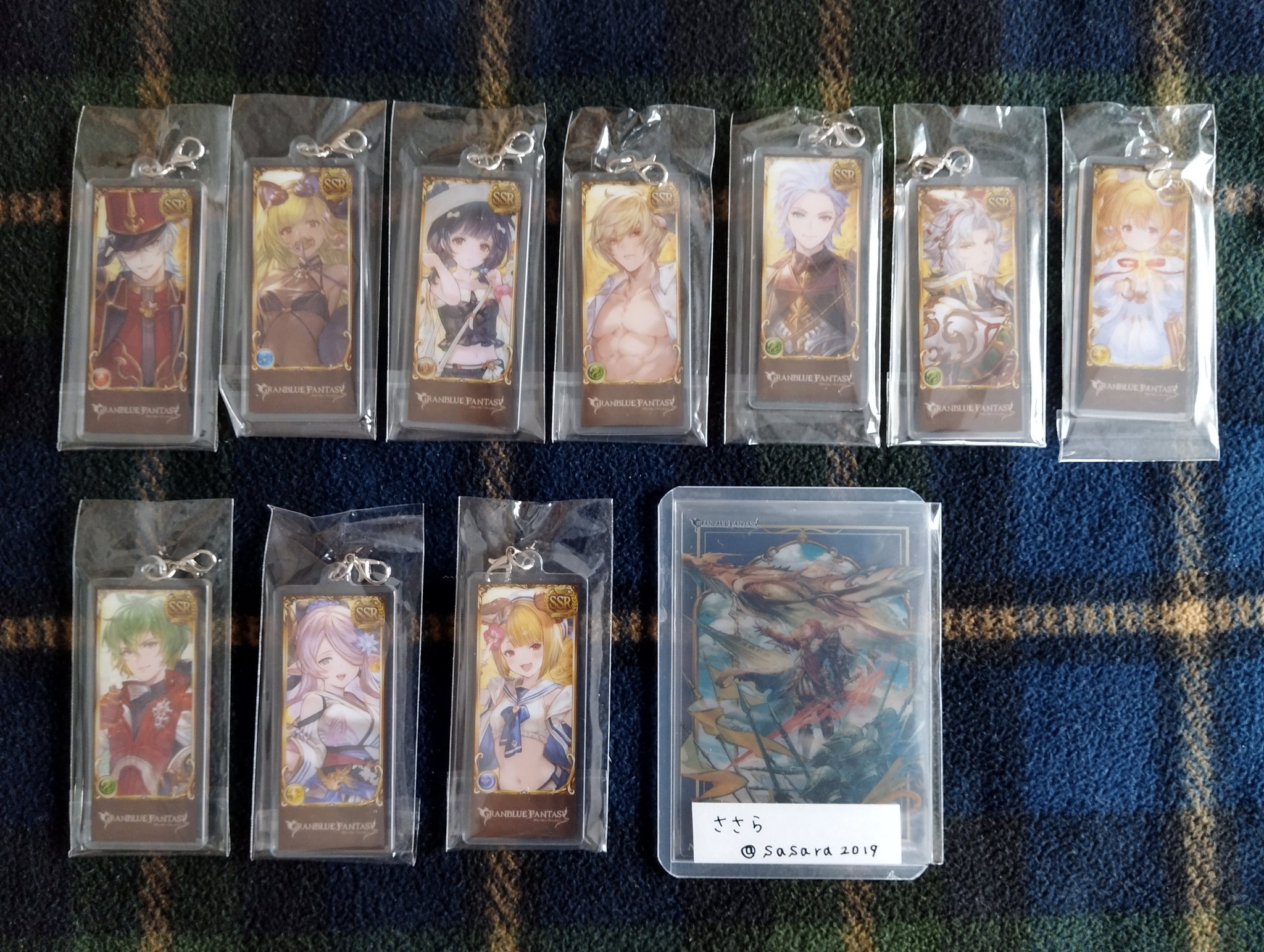 グラブル 編成チャーム18点セット ささら on X: 