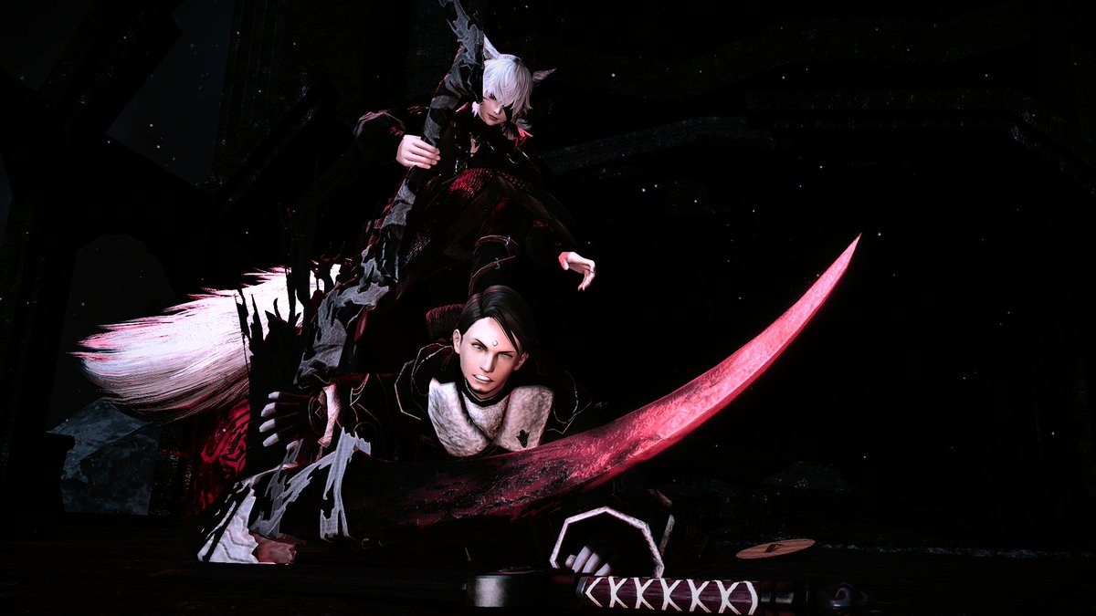 LazyPajama's tweet photo. I'm back on my edgy bullshit #GPOSERS #FFXIV #FF14 https://t.co/VdRVr7CgZu