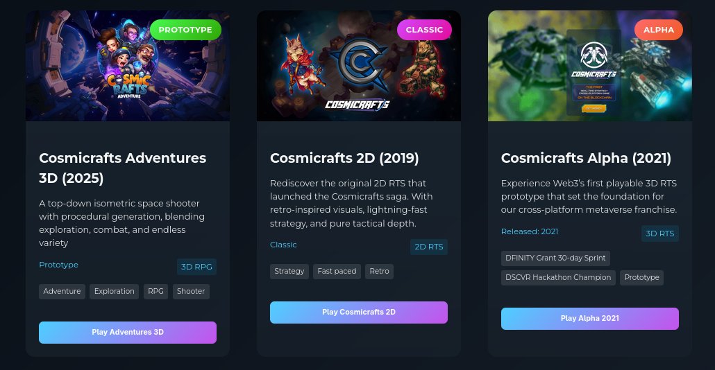 Cosmicrafts tweet media