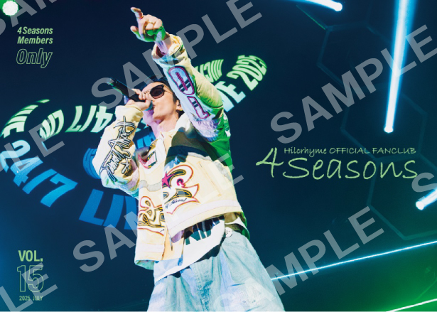 【FAN CLUB】
☆会報誌Vol.15を発送しました。
ご到着まで今しばらくお待ちください📖
hilcrhyme.com/news/356569

☆会報誌撮影風景をMOVIEにて公開🎬
hilcrhyme.com/video

☆会報誌Vol.15プレゼント受付開始🎁
hilcrhyme.com/news/356571

#Hilcrhyme #TOC