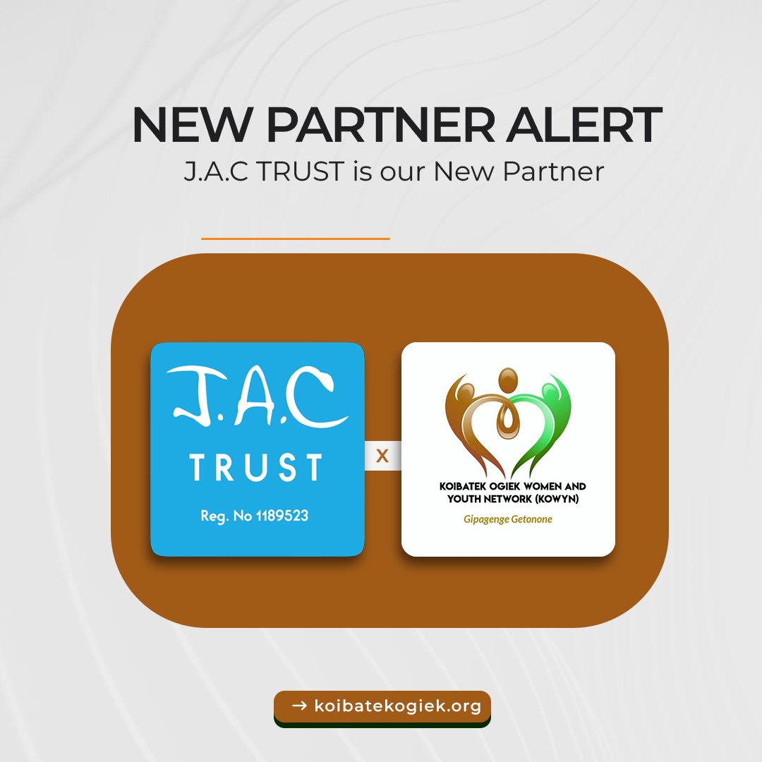 koibatek_ogiek's tweet image. Thrilled to announce our new partnership with J.A.C Trust!  We&apos;re launching &quot;From Forest to Farm&quot; – a 3-year initiative in Kenya&apos;s Eldama Ravine.
Together, we&apos;ll build #ClimateResilience, #FoodSecurity, &amp;amp; #EcosystemRestoration, led by KOWYN, through #Agroecology &amp;amp; #Beekeeping.
