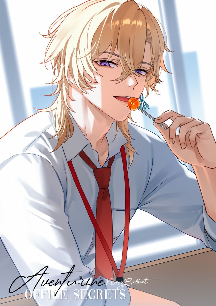 🦚 : "Lunch break?"
#Aventurine #HonkaiStarRail