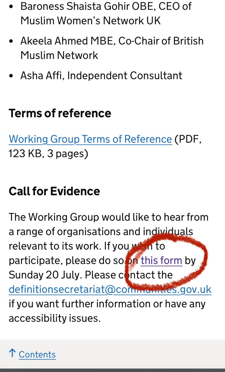 <a href="/GBNEWS/">GB News</a> <a href="/PatrickChristys/">Patrick Christys</a> The Working Group on Anti-Muslim Hatred/Islamophobia Definition

Has asked the public for Call for Evidence in this matter 

Here you can complete a form to express your views on the issue forms.office.com/Pages/Response…

Feel free to fill it in
