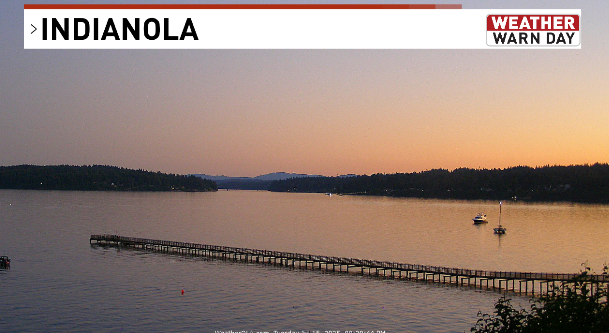 Enjoying the last of the 9 p.m. sunsets this week near latitude 47. #WAwx