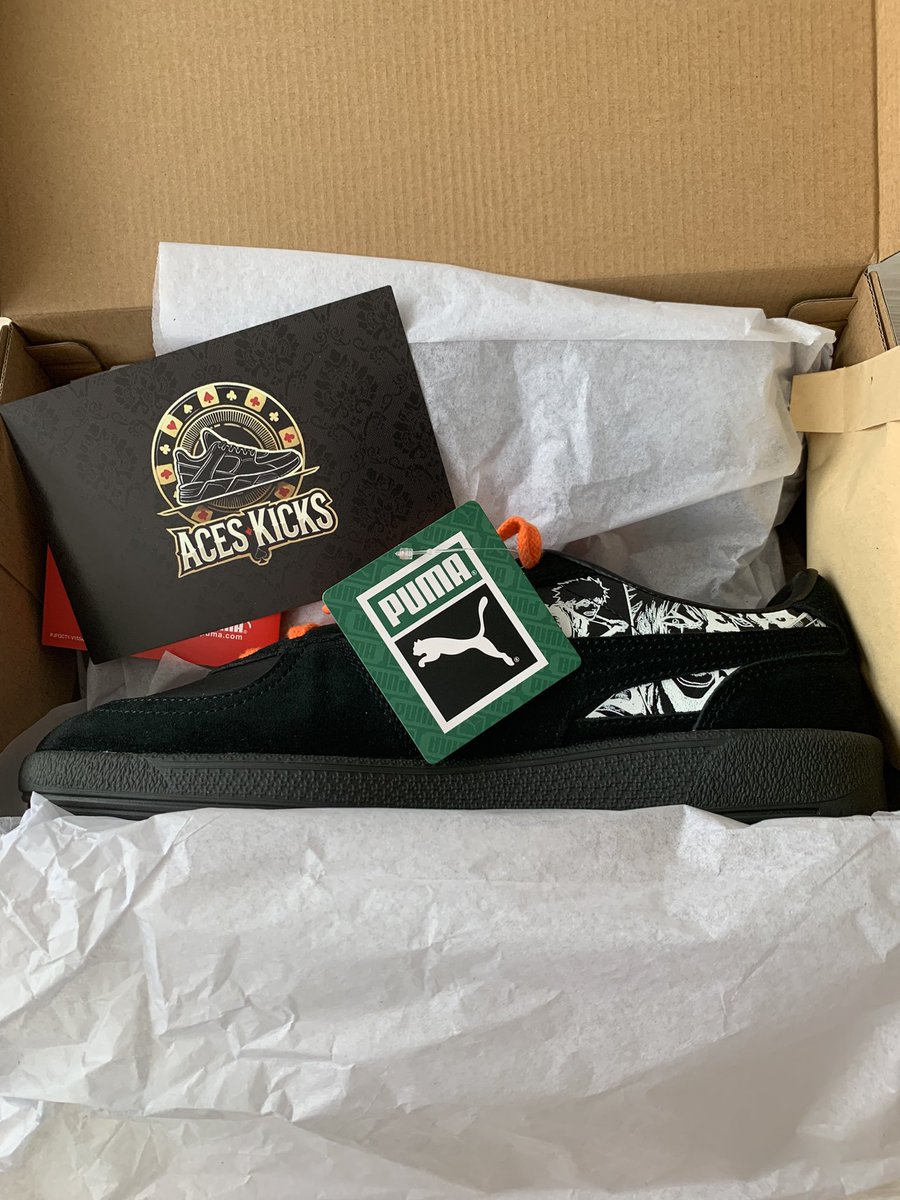 shodai_valva's tweet photo. トラヴィスもいいけどこういうのも嬉しい
プーマ✖️ブリーチコラボ

#Aceskicks
#ACES当選 https://t.co/qxinA1HWrZ