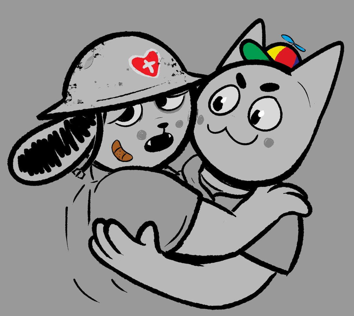 ilo_doodles's tweet image. scout buds 4 life
(he abandoned him on the mountain💔)
