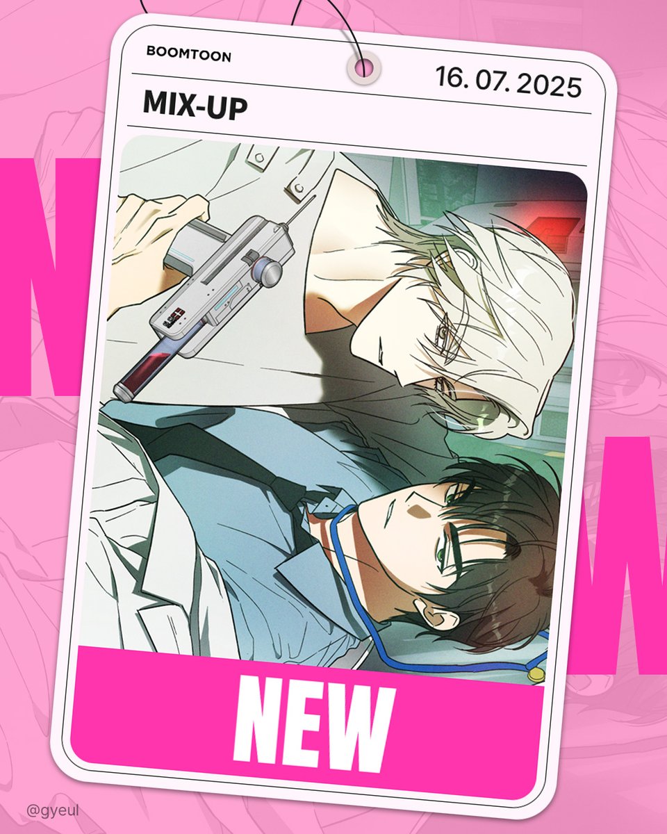 BoomtoonTH's tweet image. ฉันขออยู่แบบนี้ต่ออีกสักหน่อย... 😳
เป็นแบบนี้ได้ไง?! 😱 &lt;MIX-UP&gt; 💉
📌 16.07.2025 PM 08:00
#MIXUP #อัพทุกวันพุธสองทุ่ม #BL #Yaoi
#BOOMTOON #OnlyBOOMTOON
#Manhwa #อัพเดทตอนใหม่พร้อมเกาหลี