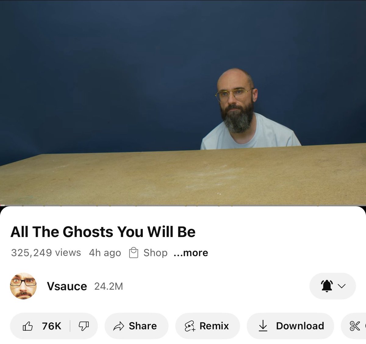 BigSeanQ_'s tweet image. Vsauce just dropped his first video in almost 3 years.
Things are getting back on track