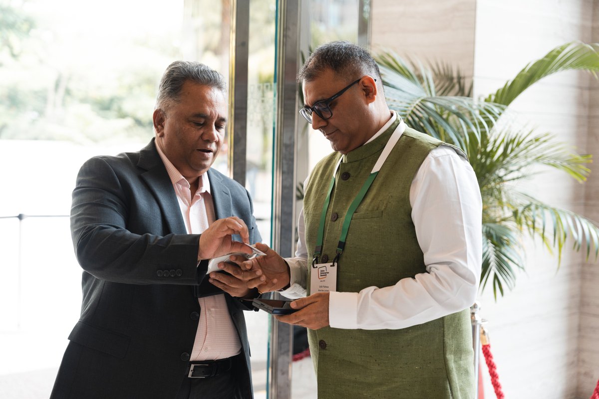 Zoho's tweet image. A warm welcome to everyone joining us at #ZohoEnterpriseSummit in Bengaluru. 😇
We’re all set for a day of learning, discussion, and exploring how enterprises can grow with the right tech.