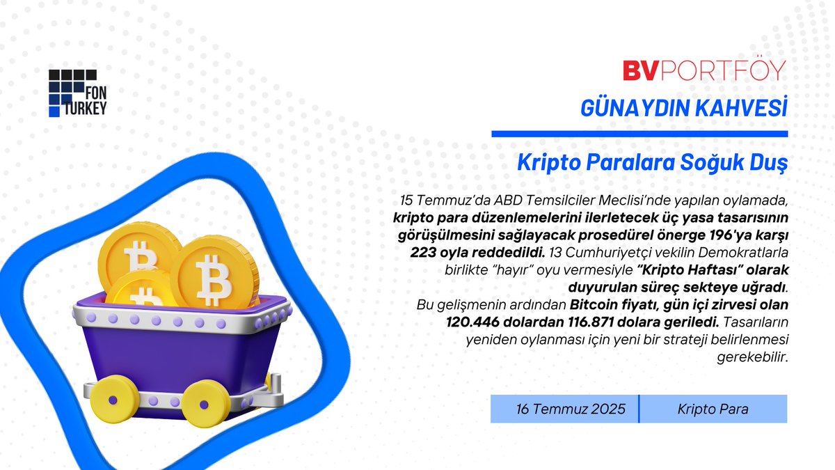 📉 ABD'de tarife baskısı artıyor, kripto düzenlemeleri sekteye uğruyor, Çin’le teknoloji savaşı yumuşuyor mu?

☕️ BV Portföy Döviz Bazında Getiri Hedefleyen Arbitraj Fonu BIS katkılarıyla Günaydın Kahvesi’nde:

💊 Trump, ilaç ve yarı iletkenlerde %200’e kadar çıkabilecek yeni