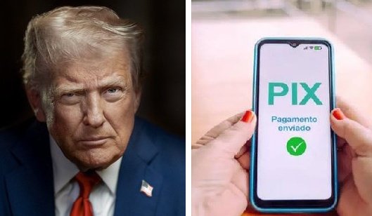 e_naves's tweet photo. TRUMP quer o FIM do PIX no BRASIL 

A sabotagem da família Bolsonaro não para, querem destruir a economia do Brasil para salvar o criminoso Jair Bolsonaro da cadeia.

Bolsonaro na cadeia 
Bolsonaro destruiu o Pix
Pix soberano do Brasil 
Vamos salvar o Pix do Trump 
Defenda o Pix https://t.co/DBN45GwzRq