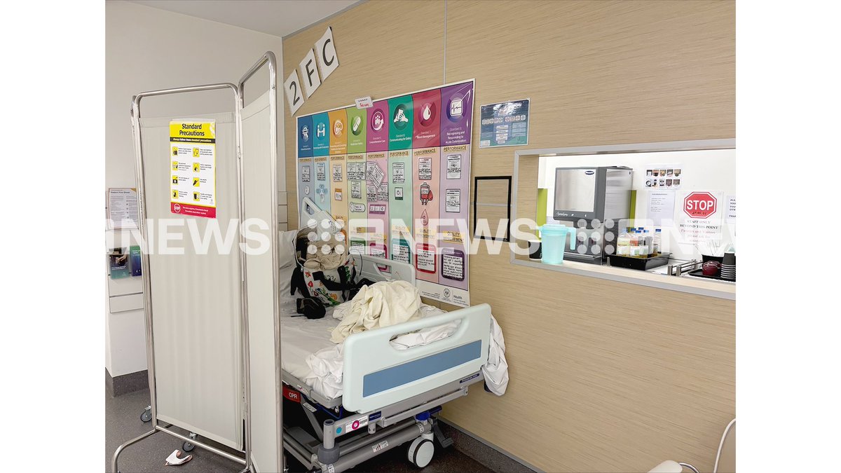 Gus Macdonald (@gus_macdonald_) on Twitter photo An example of the pressures on the SA hospital system right now. This bed positioned outside of a room next to a communal coffee machine.
The Nurses’ Union calls this “internal ramping”.
The details tonight at 6pm <a href="/9NewsAdel/">9News Adelaide</a>. An example of the pressures on the SA hospital system right now. This bed positioned outside of a room next to a communal coffee machine.
The Nurses’ Union calls this “internal ramping”.
The details tonight at 6pm <a href="/9NewsAdel/">9News Adelaide</a>.