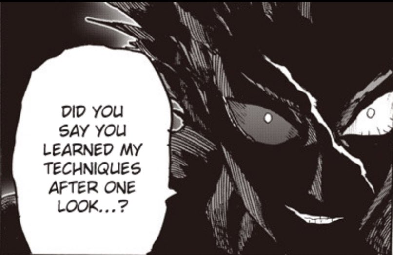 daily garou quote! tweet media