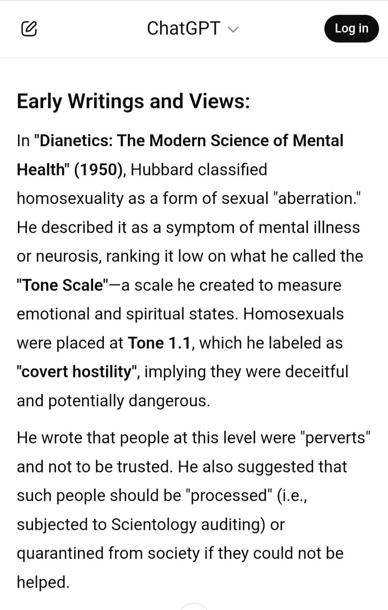 lilstar4freedom's tweet image. Friendly reminder to my LGBTQ friends; #scientology considers you "perverts" that need hours of abusive #auditing sessions. Cruise is #2 to #DavidMiscavige. Please don't give him your money.
#cult
#scientology
#TomCruise