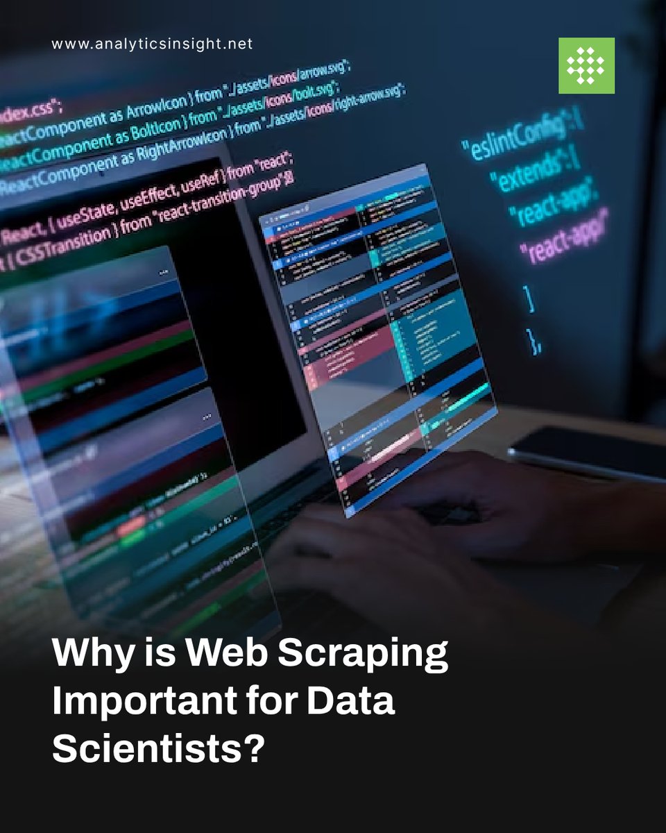 analyticsinme's tweet image. 𝐖𝐡𝐲 𝐢𝐬 𝐖𝐞𝐛 𝐒𝐜𝐫𝐚𝐩𝐢𝐧𝐠 𝐈𝐦𝐩𝐨𝐫𝐭𝐚𝐧𝐭 𝐟𝐨𝐫 𝐃𝐚𝐭𝐚 𝐒𝐜𝐢𝐞𝐧𝐭𝐢𝐬𝐭𝐬?
Why is web scraping so valuable for data scientists? Discover how it powers insights, automation, and real-time decision-making in 2025 and beyond.
#WebScraping #DataScienceTools…