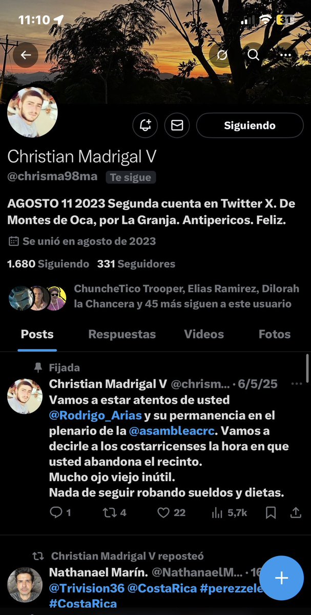 NathanaelMusica's tweet photo. @chrisma98ma @Trivision36 @CostaRica @RoblesBarrantes Trol identificado. En el 2025 con una Foto más borrosa hasta no poder. ¿ Te da vergüenza dar la cara o no da para tanto el salario del call center de troles ? De su cara de tico para opinar de política pseudo humano. #trol #identidadfalsa #callcenterdetroles https://t.co/Fq2VC8T2PW