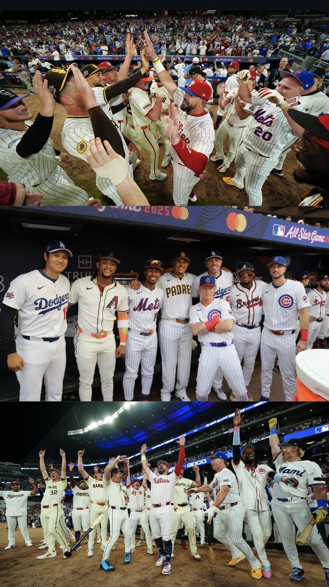 That was fun. How can you not love baseball?! ❤️⚾️ #AllStarGame