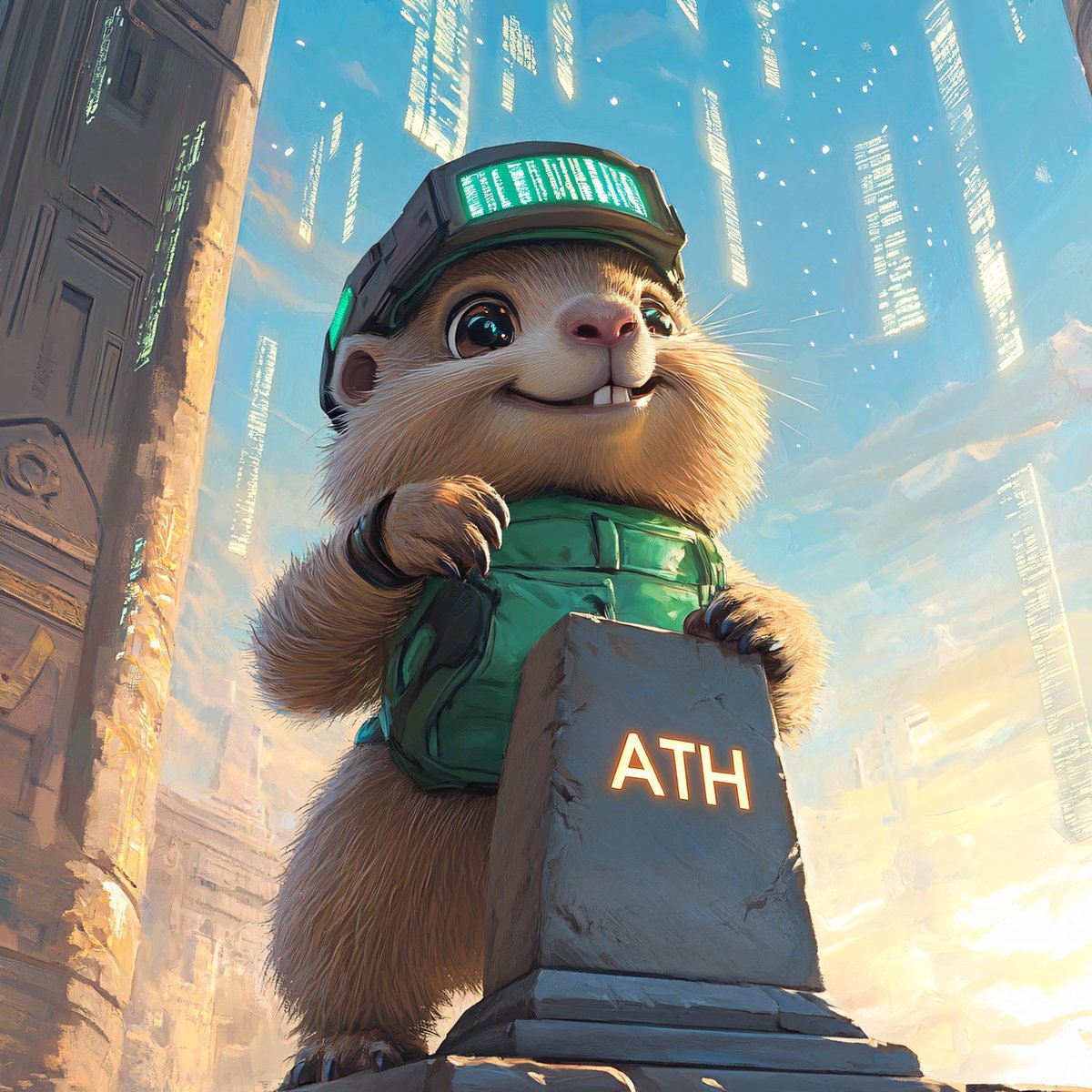 MARMOT__BASE's tweet photo. 🚀 ATH unlocked.
The marmot didn’t climb the mountain — it built one. 🐹⛰️
History just got updated.
Next stop? Who knows — we’re not slowing down.
#Marmot #MAT #ATH #PoBA #MemeFi #YourBrainYourToken #Web3Energy https://t.co/kTNutpEgb3