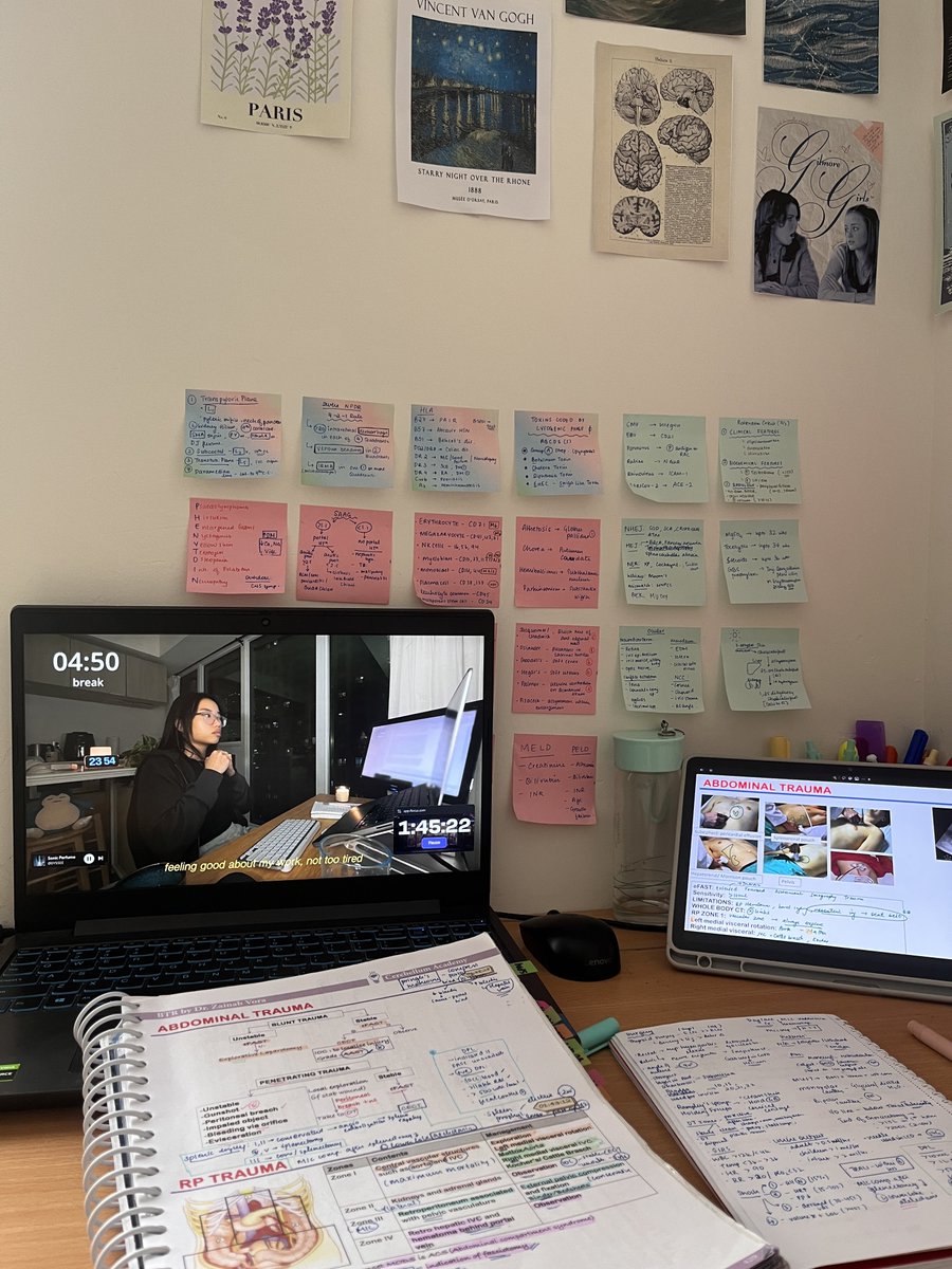 hershey_studies's tweet image. watching ginny’s new study with me to stay motivated for my morning surgery session 
love her vlogs 🫶🏼
#studytwt