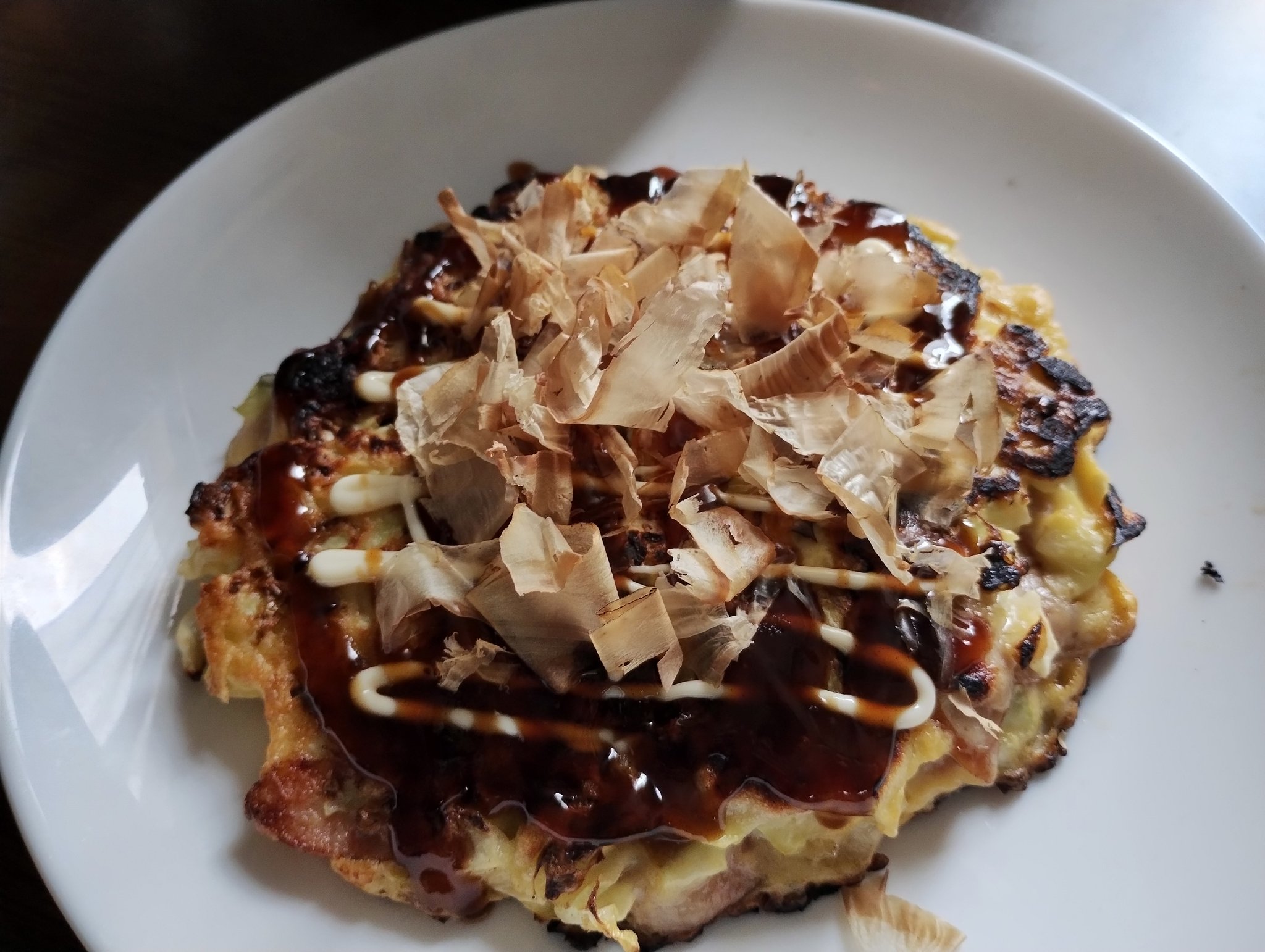 お好み焼きの写真 電光石火 駅前ひろば店｜3Dお好み焼きでミシュラン獲得した広島