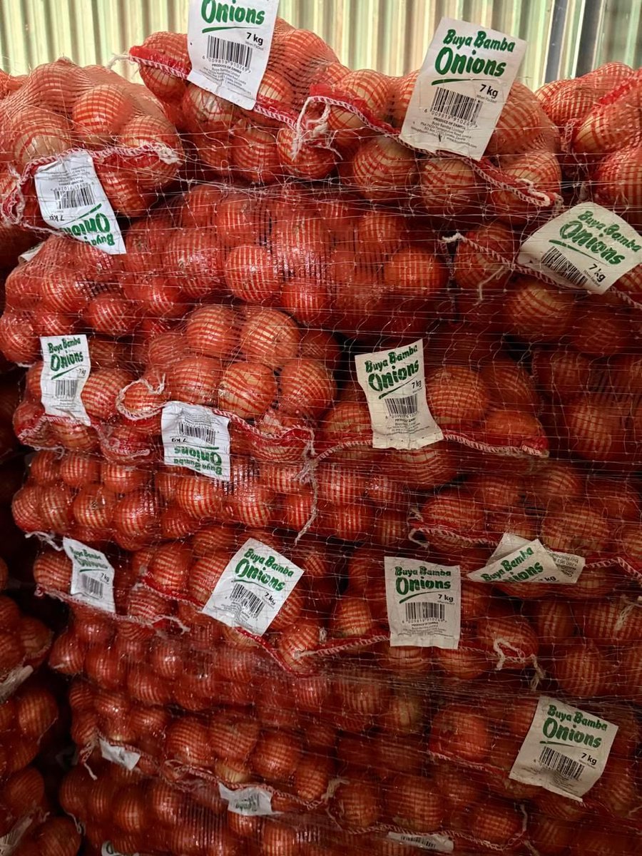 Taste the difference of homegrown Zambian quality 🇿🇲 Shop our locally grown Buya Bamba Potatoes &amp; Onions 🥔🧅 Perfect with every meal!
