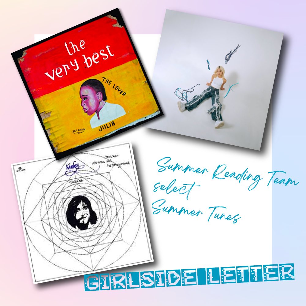 DGirlside's tweet image. 💌Girlside Letter💌
🎵Summer Tunes🎵

明日7/17(木)スタートのSummer Reading 2025に先立って、NINE STORIESのSaoriさん、Ekot Spectrum WorksのEikoさん、Zineデザインを担当したSumireさんに、夏に聴きたい曲をセレクトしていただきました🌻🍉🌊

続きはこちら💁‍♀️
girlside.shop/news/687732832…