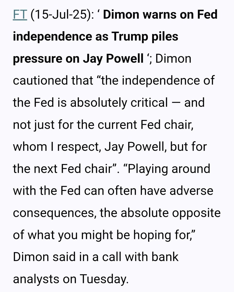 DMG_RiskAtRaen's tweet image. Jamie Dimon clearly paraphrasing our newsletter @baynkr 😆 ... the boys have reach!!!!