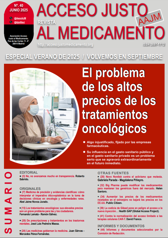 AjmRevista's tweet image. Publicado 📚 el nº 4️⃣0️⃣ acortar.link/mPutSL de @AjmRevista con editorial 📃 de 👉 Roberto Sabrido y 📄artículos de 👉 Abel Novoa @AbelNovoa, Fernando Lamata @LamataF, Ramón Gálvez @ramongzalona, José Luis Pedreira, Juan Gérvas @JuanGrvas y Mercedes Pérez Fernández