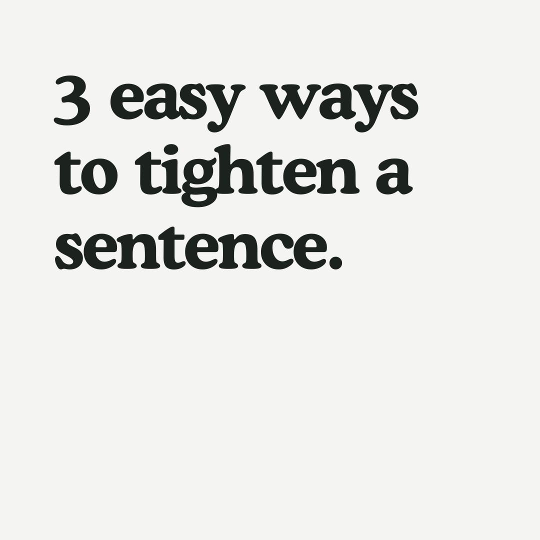 ✂️  If your writing always feels a little 'bloated', this might be the blog for you! ✂️

Take a look at these quick tips on tightening sentences in anything from blog posts to client emails... ⬇️

writefulcopy.com/blog/tighten-a…

#copywritingtips