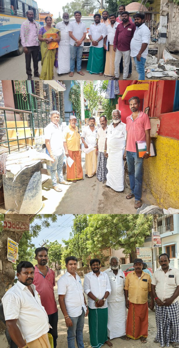 MSBalajiMSB's tweet photo. கடந்த ஞாயிற்றுக்கிழமை தொடங்கி மூன்று நாட்களாக தமிழக பா.ஜ.க மாநில தலைவர் திரு.@NainarBJP அவர்கள் வழிகாட்டுதலில் "பூத் வலிமைப்படுத்தும் பயணம்" நிகழ்ச்சியில் பங்கேற்று விருதுநகர் பாராளுமன்றம் தொகுதியை சேர்ந்த திருப்பரங்குன்றம் சட்டமன்றத்திற்குட்பட்ட‌ 161…164 மற்றும் 170 ஆகிய பூத்களை வலிமைப்படுத்தி அறிக்கை சமர்ப்பிக்கப்பட்டது..‌!

ஒத்துழைப்பு வழங்கிய அனைத்து மாநில மாவட்ட மண்டல் கிளை நிர்வாகிகள் மற்றும் உறுப்பினர்கள் அனைவருக்கும் நன்றிகள்..!

பாரத் மாதா கி ஜே! வெல்க பாஜக!
#பாஜக_பூத்_வலிமைப்படுத்தும்_பயணம்