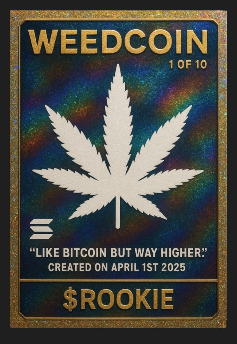 DCBrown420's tweet image. If you feel like your #MemeCoin deserves a $ROOKIE card made and possibly distributed to your top holders holding $ROOKIE and your #MemeCoin. You should definitely give @ROOKIECARDNFT a follow, buy a 💰 Ha4oiA7TJtoE1jPk8m6r5GPYm1ERmT9oKU5CZAGTpump
And give the Dev a DM
What's…