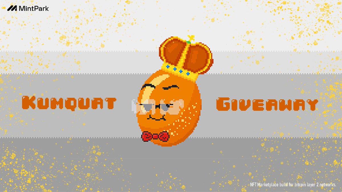 mintpark_io's tweet image. CM! ☀️
Are you excited for @citrea_xyz Mainnet? Already requested your invite code?
While wait, we're hosting a #Kumquat giveaway!
30 Kumquats to 30 lucky Bitcoin Layer 2 enjoyers!
How to enter:
Fill out this form: forms.gle/o7pjEjmcj8pnZ9…
Good luck! ✨