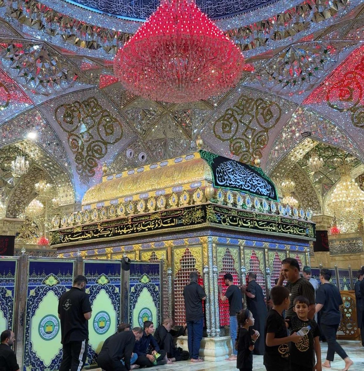 jawaria512's tweet image. 20th Muharram - Condolences to all believers on the Martyrdom Anniversary of Bibi Shareefan(sa) Binte Imam Hassan (as)