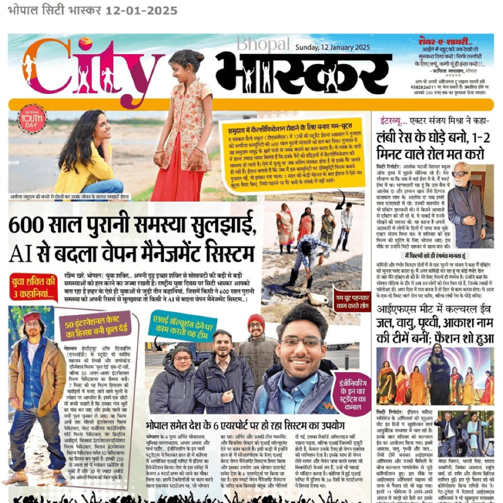 krypton_ai_tech's tweet image. Honored to represent India at #COMEUP2024 in Seoul — one of the world’s top startup fests!
From Madhya Pradesh to the world 🌍
Grateful for the global spotlight on #KryptonAITech.
#StartupIndia #IndiaToTheWorld #MakeInIndia #AIInnovation #DigitalIndia