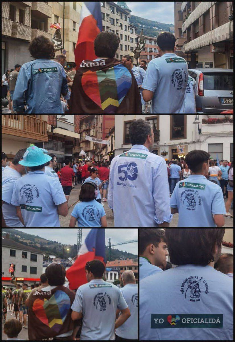 Tolos años hai descarga d'oficialidá en Cangas. #oficialidá