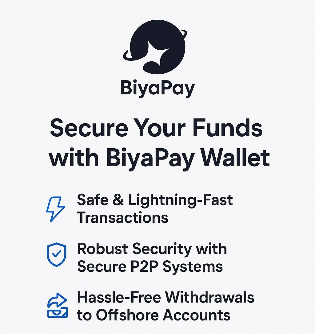 Ever felt uneasy knowing your funds  fiat or crypto aren’t entirely safe? Or faced trust issues with platforms handling your assets?

That ends now. <a href="/BIYAPAYOFFICIAL/">BiyaPay</a> is redefining security, speed, and trust in digital finance.

With BiyaPay, you get:
🔹 Safe &amp; lightning-fast