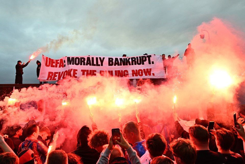 15.07.2025🏴󠁧󠁢󠁥󠁮󠁧󠁿Interesting developments at Crystal Palace. After winning their first piece of silverware (The English F.A cup) they have been denied their first visit into Europa League by UEFA, their excuse because they had involvement from John Textor who also has a stake in Lyon.
